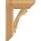 Ekena Millwork Merced Slat Rough Sawn Bracket w/ Offset Brace, Western Red Cedar, 8"W x 22"D x 30"H BKT0806X22X30MRC06RWR - alternate 2